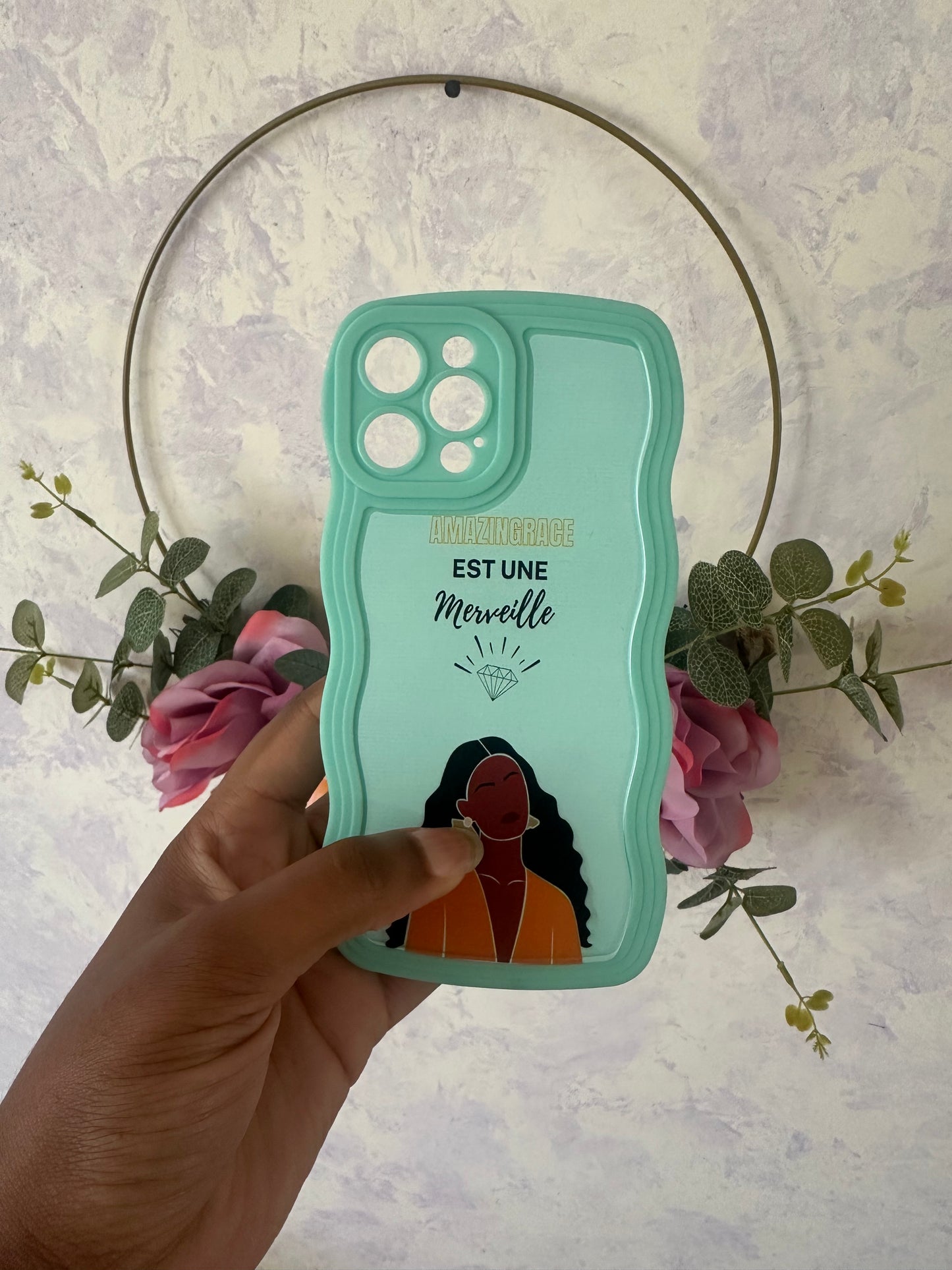 Coque personnalisée merveille