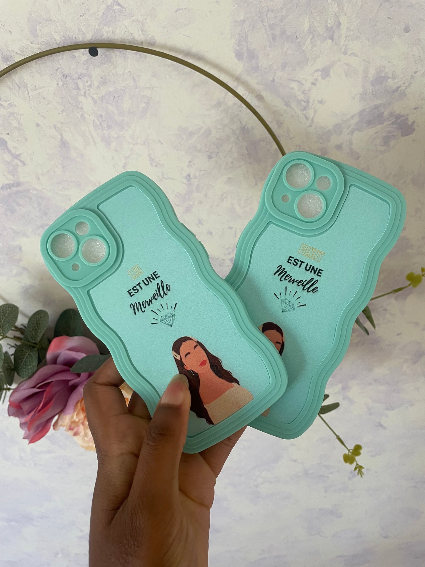 Coque personnalisée merveille
