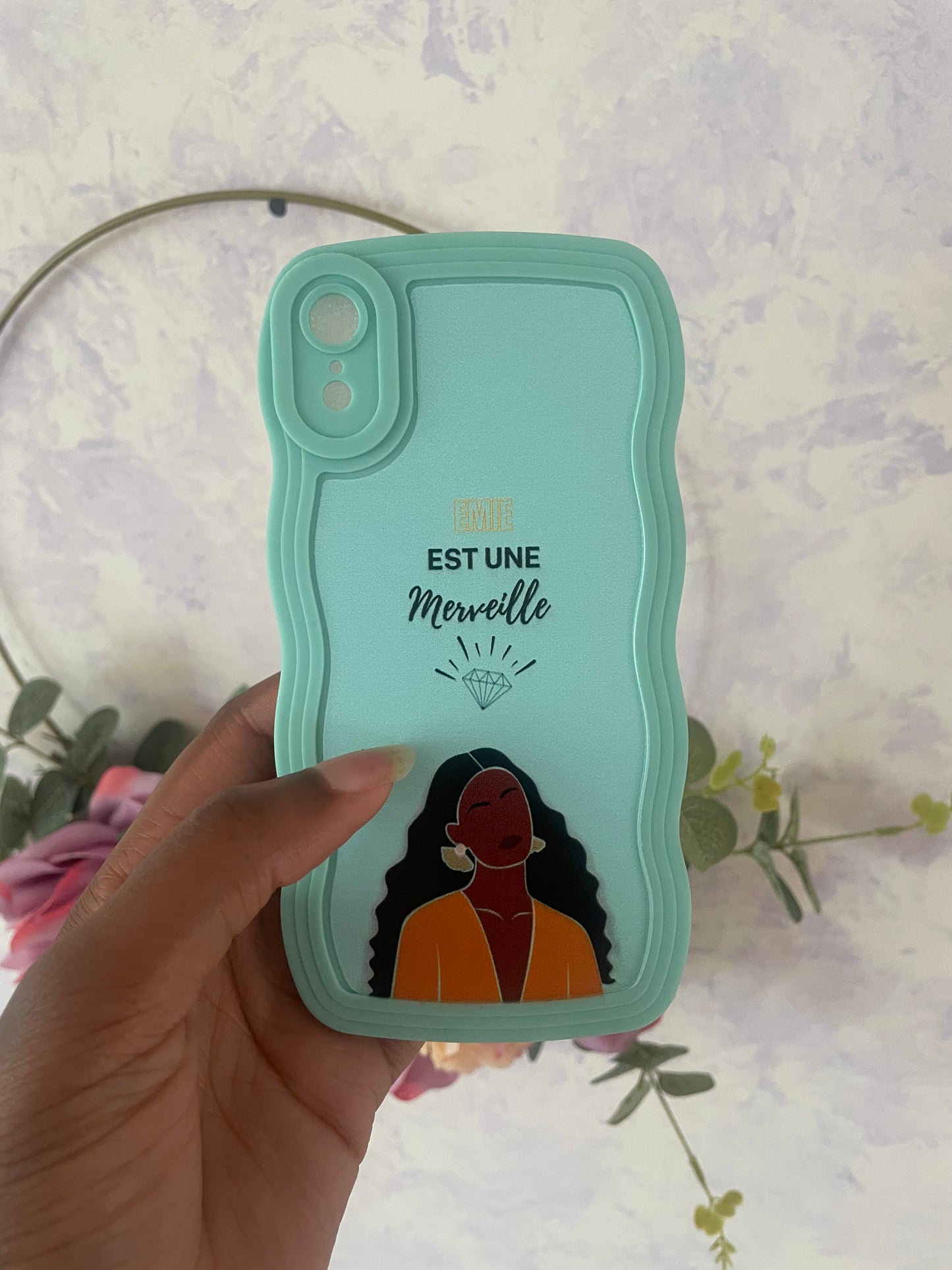 Coque personnalisée merveille
