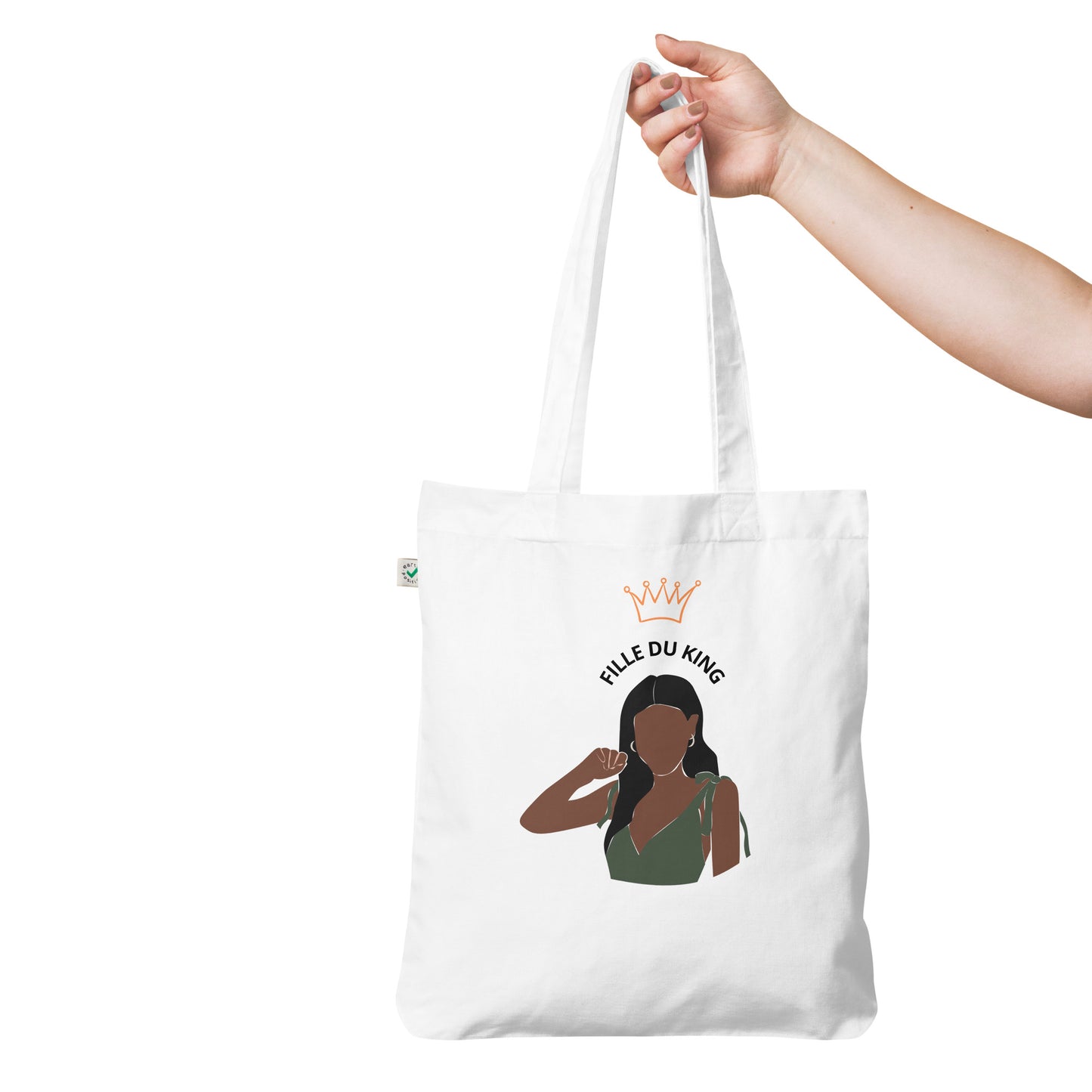 Tote bag Fille du King